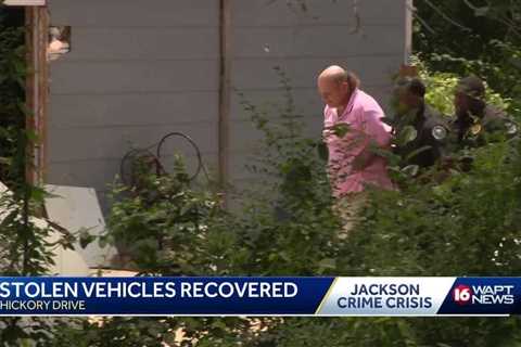 Several stolen vehicles recovered in Jackson