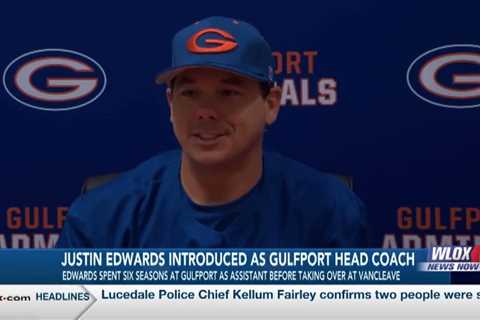 Justin Edwards introduced as Gulfport head coach