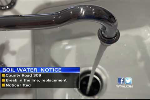 Boil water notice lifted in Calhoun County