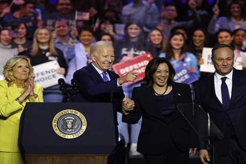 Biden, Harris vow to restore protections for abortion rights as 2024 campaign launches