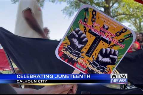 2nd annual Juneteenth festival celebrates freedom in Calhoun City