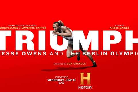 “Triumph: Jesse Owens and the Berlin Olympics” premieres Wednesday, June 19th