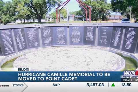 City of Biloxi set to relocate Hurricane Camille Memorial