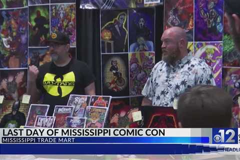 Last day of 2024 Mississippi Comic Con