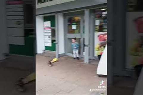 Girl Terrified And Robbed By Duck