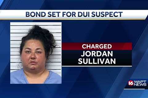 A bond is set for a DUI suspect in Gluckstadt