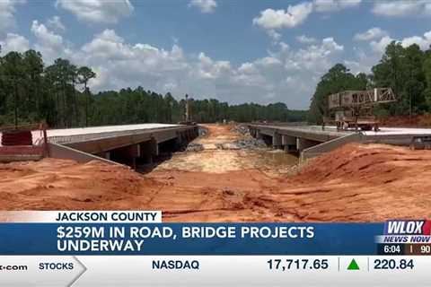 $259 million in road, bridge projects underway in Jackson County