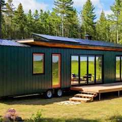 Introducing the Long Shed: A Modern Off-The-Grid Tiny Home