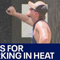 Pres. Biden proposes guidelines for working in excessive heat; Texas likely to oppose