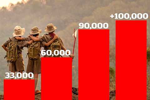 Waiting list for the Scouts hits record-high as more than 100,000 children wait to join youth..