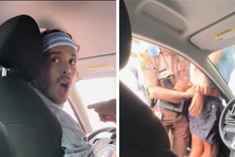 Uber Driver Gets Ripped Out Of Car, Cuffed by Aggressive Cop in Florida