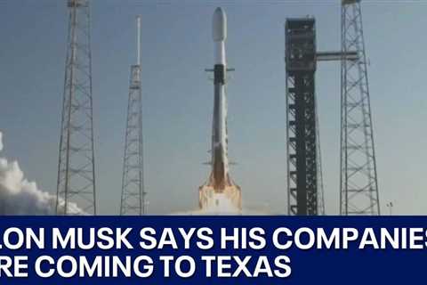 Elon Musk announces big moves for SpaceX and X to Texas | FOX 7 Austin