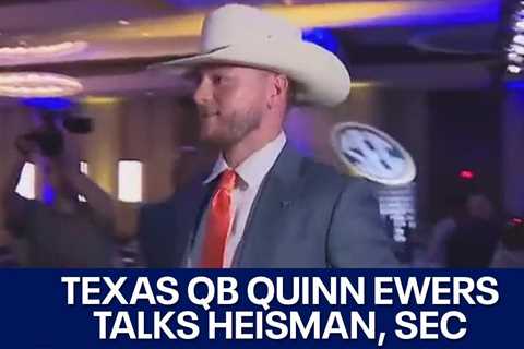 Texas Longhorns quarterback Quinn Ewers on Heisman odds, SEC championship | FOX 7 Austin