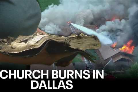 Dallas pastor describes the moment he realized his church was on fire