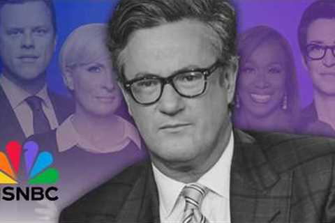 Joe Scarborough BASHES MSNBC for Taking Him Off the Air