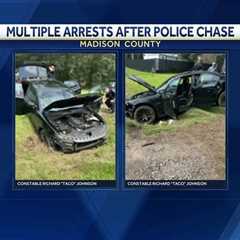 Madison County traffic stop leads to four arrests