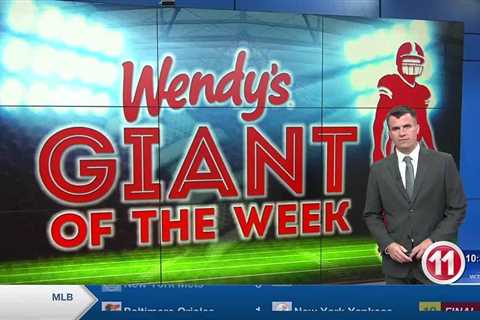 Wendy's Giant of the Week: Kendetryon Backstrom