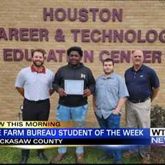 Chickasaw County student named CTE Farm Bureau Student of the Week