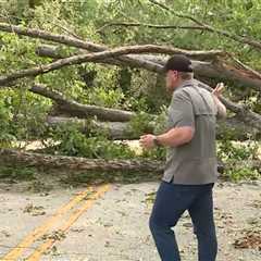 Hurricane Helene's Aftermath in Greenville, SC