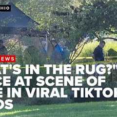 WATCH LIVE: Police at a Columbus home at center of viral buried rug TikTok videos