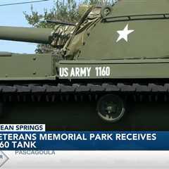 Mississippi Vietnam Veterans Memorial receives M60 tank from Camp Shelby