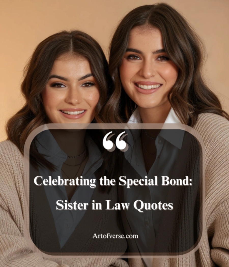 Top Sister in Law Quotes to Share the Love - Art Of Verse