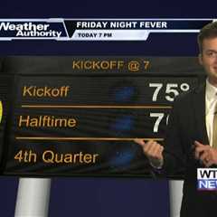 Gabe forecasts weather for Friday night football