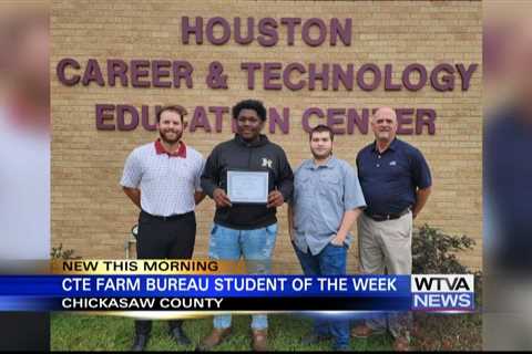 Chickasaw County student named CTE Farm Bureau Student of the Week