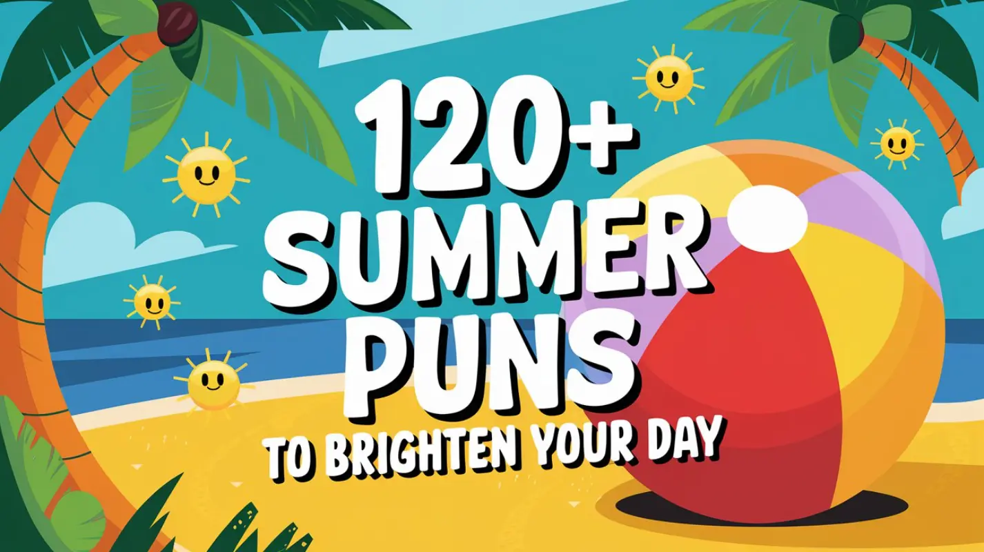 120+ Hilarious Summer Puns to Brighten Your Day - Crack Up Puns