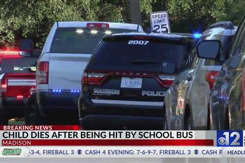 Child dies after being hit by school bus in Madison neighborhood