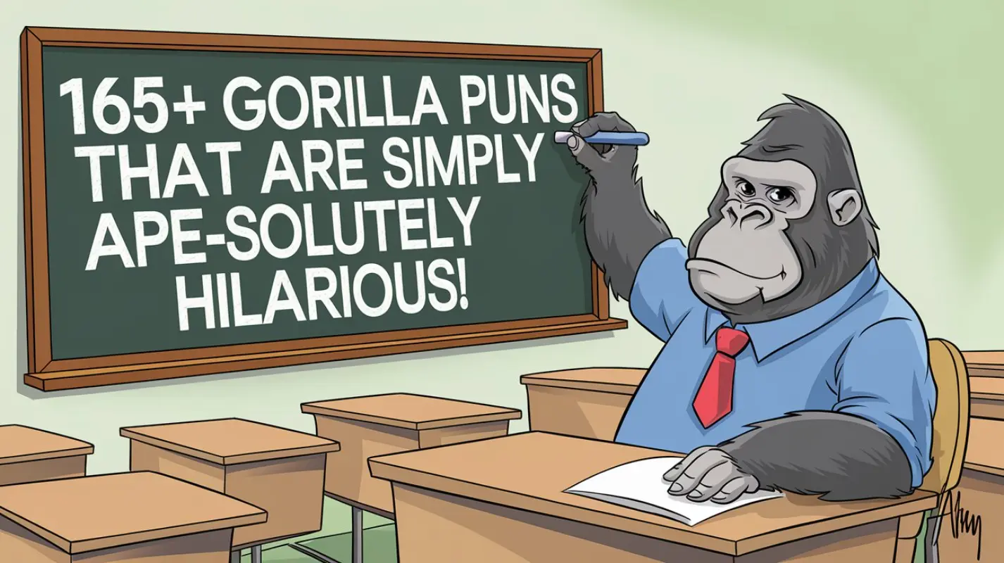 Swing into Laughter: 165+ Gorilla Puns - Crack Up Puns