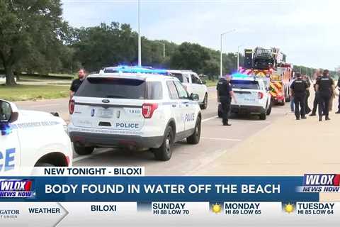 Biloxi Police investigating body found in water near White House Hotel