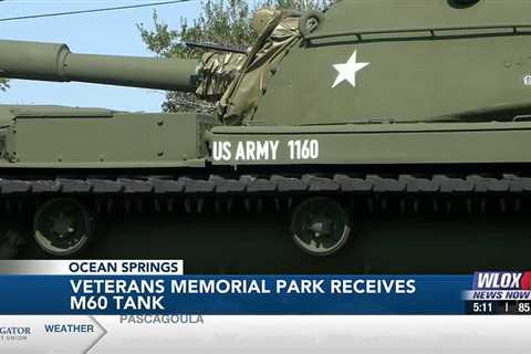 Mississippi Vietnam Veterans Memorial receives M60 tank from Camp Shelby