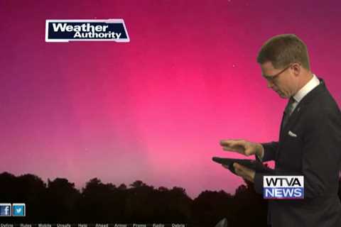 Matt shows several Northern Lights images