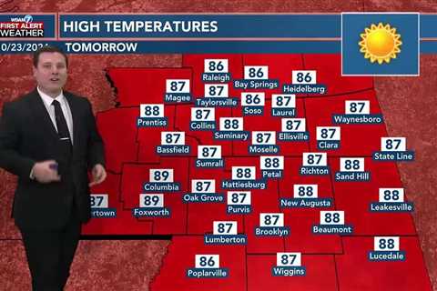 Patrick's Wednesday PM Forecast 10/23