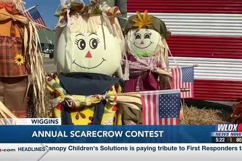 Annual scarecrow contest bringing fall season alive in Wiggins