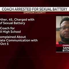 Simpson County wrestling coach arrested