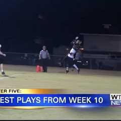 Fever Five: Top highlights from Friday night’s high school football games (Week 10)