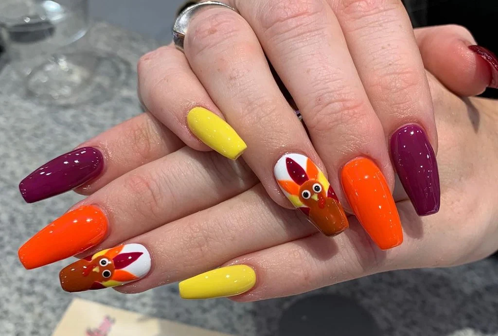 Trendy Thanksgiving Nails: Perfect Fall Looks 2024 - Gloss and Vibes