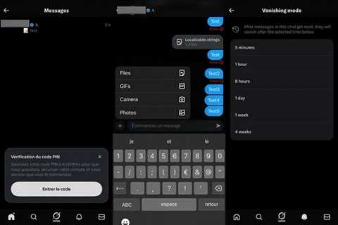 Expanded DM Functionality: Full Encryption and File Sharing Tests
