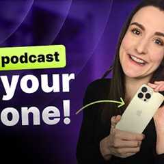 How to Record and Edit a Podcast on iPhone (For Free)