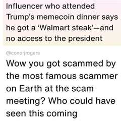 He Got Scammed by the Very Best