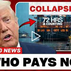 BREAKING: U.S. Ports COLLAPSE — 10,000+ Containers Stuck, Truckers & Retailers in TOTAL PANIC!