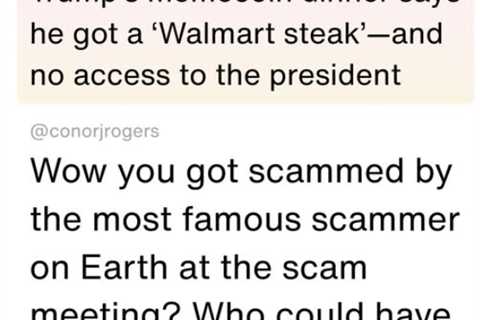 He Got Scammed by the Very Best