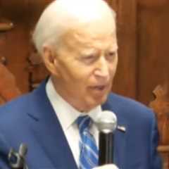 Biden Panders to Blacks, Heavily Slurs, Has Insane Outburst of Anger During Visit to Black Church..