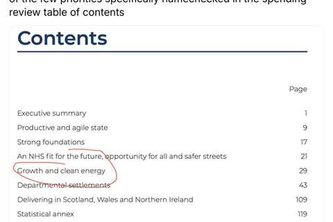 UK spending review 2025: Key climate and energy announcements