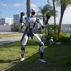 Humanoid Robot Performs Cartwheels and Kicks for Under $6,000