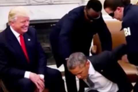 President Trump Sets Internet on Fire with Video of Obama Getting Arrested by FBI Agents and Tossed ..