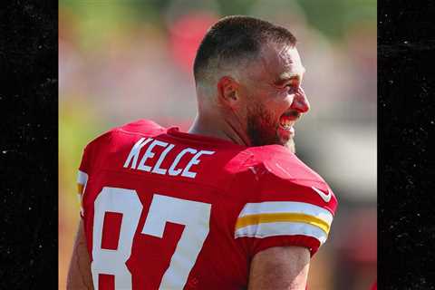 Travis Kelce Shaves Long Hair Ahead of NFL Season