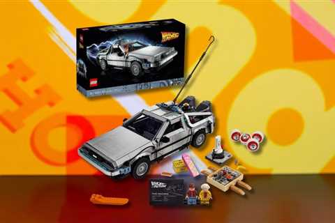 Lego Icons Back to the Future Time Machine: Save $29.99!